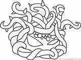 Coloring Tangle Kelp Coloringpages101 sketch template