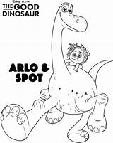 Dinosaurio Dinosaurios Pintar Arlo Kleurplaten Ausmalen sketch template