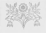 Jacobean Crewel Stencils Embroidered Designs Searching sketch template