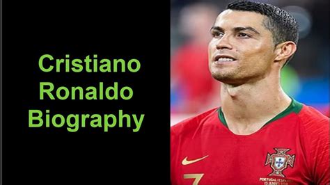 Cristiano Ronaldo Biography In English Cristiano Ronaldo