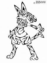 Lucario Mewtwo Pokémon Adult sketch template