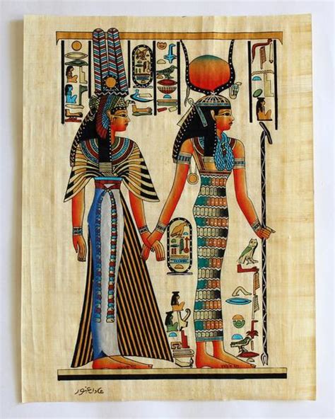 Ancient Egyptian Papyrus Paintings Arkan Gallery