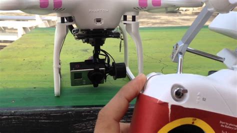 dji phantom  vision   gopro