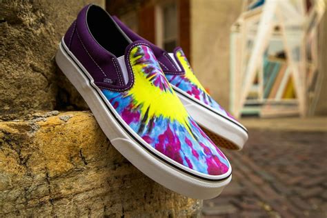 vans vans classic slip  tie dye mysteriosotrue white mens skate shoe size  walmartcom