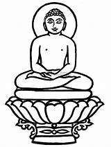 Buddha Sketch Lord Outline Clipart Clip Kids Coloring Drawing Mahavira Cliparts Template Library Portal Parents Favorites Add sketch template