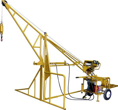 seasons equipment  hydraulic swing hoist