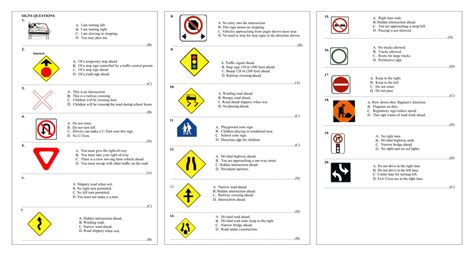 learners sign printable