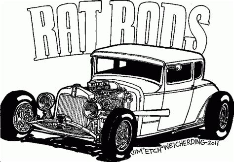 hot rod coloring pages clip art library