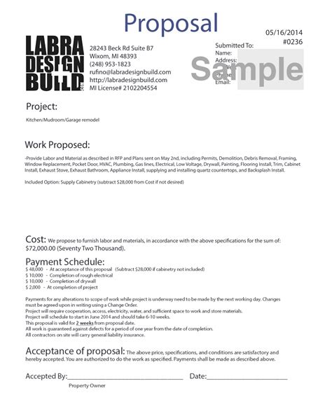 editable home design build services labra designbuild construction design build proposal