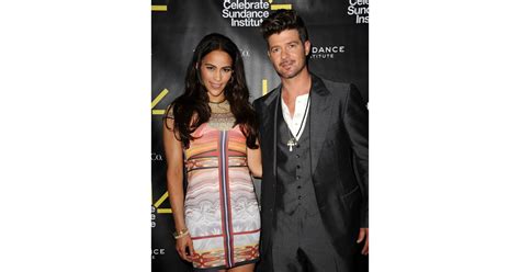 Paula Patton And Robin Thicke Celebrities Talking About