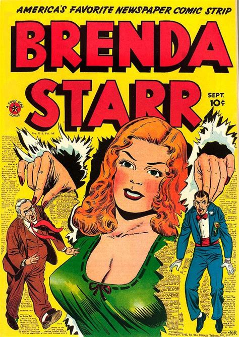 1947 Big Brenda Busts Crime Comic Books Vintage Comics Comics