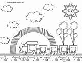 Eisenbahn Malvorlage Zug Kleinkind Lokomotive Kinderbilder Kleinkinder Ausmalen Ausmalbild Kostenlose Mit sketch template