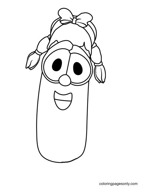laura carrot coloring page  printable coloring pages