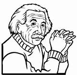 Coloring Book Einstein Albert Pages sketch template