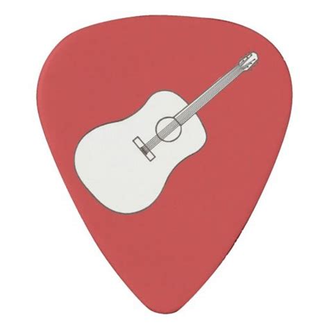 guitar outline drawing  red guitar pick zazzlecom guitar outline