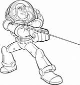 Toy Story Coloring Pages Buzz Kids sketch template