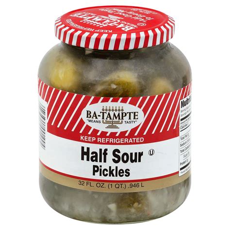 Batampte Kosher Half Sour Pickles Shop Vegetables At H E B