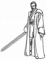 Obi Wan Kenobi Clone 1228 1583 Tree sketch template