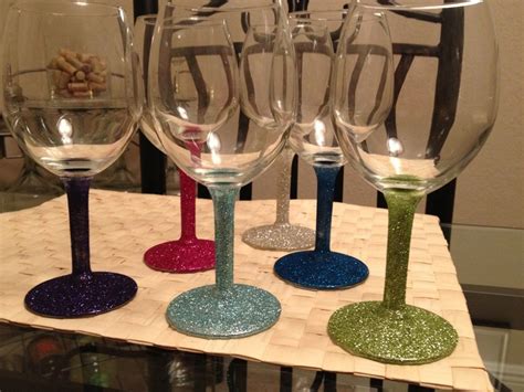 45 Best Wine Glasses With Bling Bling Images On