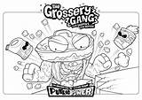Grossery Activityshelter Grocery Galery 101coloring Educative sketch template