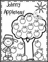 Johnny Appleseed Freebies sketch template