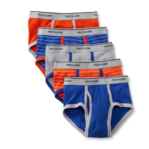 fruit   loom boys  pairs briefs assorted