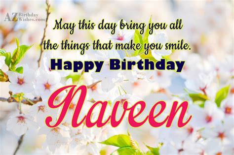 Happy Birthday Naveen
