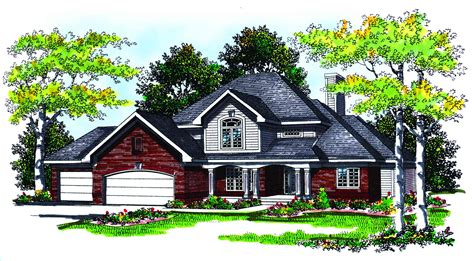 traditional  story home ah architectural designs house plans