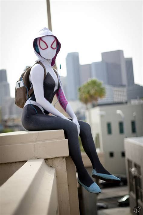 spider gwen by hendo art cosplay chicas de cómics
