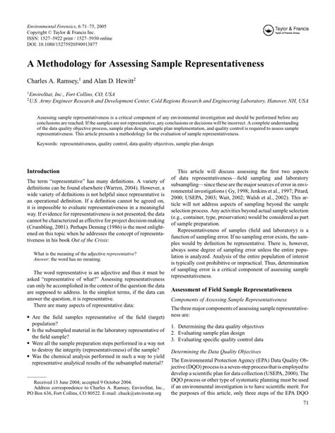 methodology sample  research  importance   methods section