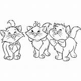 Aristocats Coloring Pages Marie Color Print Getcolorings Disney Printable Cat Choose Board sketch template