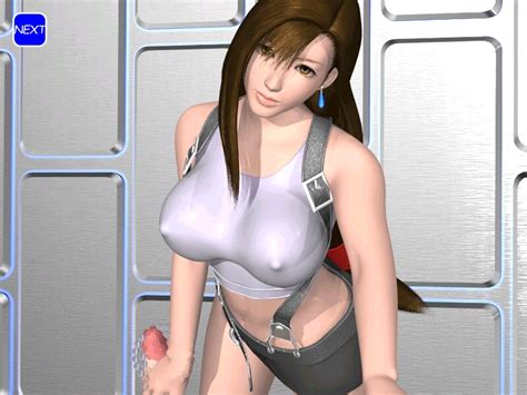 rule 34 3d breasts censored cg erect nipples female final fantasy final fantasy vii handjob
