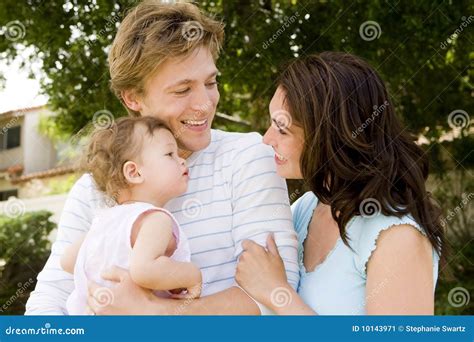 cute family stock image image  home family child
