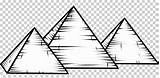 Pyramids Egyptian Ancient Clipart Pyramid Giza Drawing Egypt Great Draw Drawings Tattoo Architecture Step Piramides Dibujo Piramide Egipto Egipcias Triangle sketch template