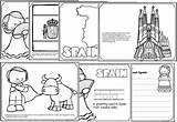 Spain Coloring Pages Color sketch template