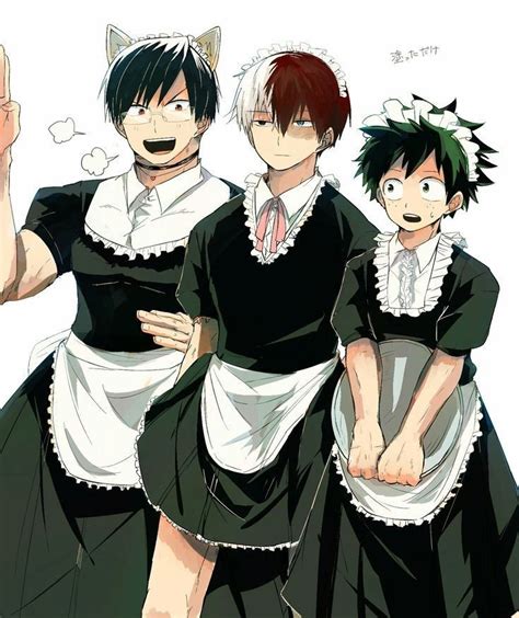 Pin By Alpha3960 On My Hero Acadêmia Maid Outfit Anime Anime Guys In