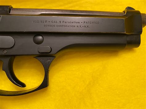 Barrett Firearms Model 92f 9mm Luger 9mm Luger For Sale At Gunauction