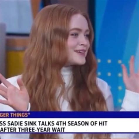 sadie sink redhead my girl love her interview actresses seasons