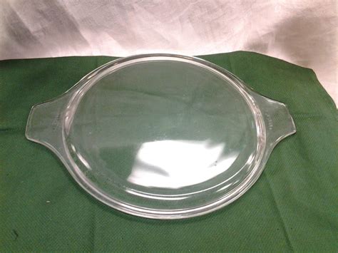 Flat Pyrex Glass Lid 475 C 5 Replacement Glass Corning Ware