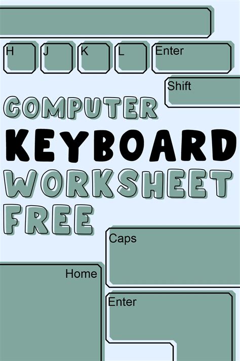 computer keyboard worksheet     worksheetocom