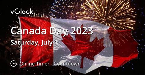 when is canada day 2023 countdown timer online vclock
