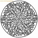 Mandala Coloring Pages Center Circumference Any Its Tied Represent Determined Wholeness Always Together They sketch template