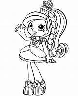 Coloring Pages Shopkins Shoppies Shopkin Dolls Girls Kids Shoppie Printable Colouring Print Ballerina Noms Num Pretty Sheets Color Getcolorings Fun sketch template