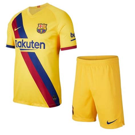 barcelona  yellow soccer jerseys kitshirtshort retro football shirts soccer