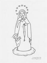 Mutter Gottes Malvorlage Catholique sketch template