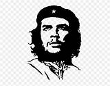 Guevara Cuban Revolutionary Communist Tania Tshirt Siluetas Silhouettes Bosquejo Pngegg Hiclipart Bailando sketch template