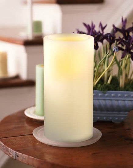Vanilla Scented 6 Inch Flameless Pillar Candle