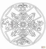 Mandala Native Coloring American Pages Printable Aztec Calendar Drawing Supercoloring Mandalas Adult Color Print A5 Nature Choose Board sketch template