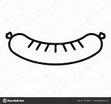 Sausage Silhouette Coloring Raw Vector Sausages Pages Illustration Wavy Template Designlooter Big Stock Oktoberfest Jar Beer Icon Pretzel Celebration 418px sketch template