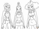 Coloring Winx Trix Pages Club Printable Darcy Casual Believix Butterflix Cartoon Crafts Wings Deviantart Drawing Supercoloring Popular Dari Disimpan sketch template